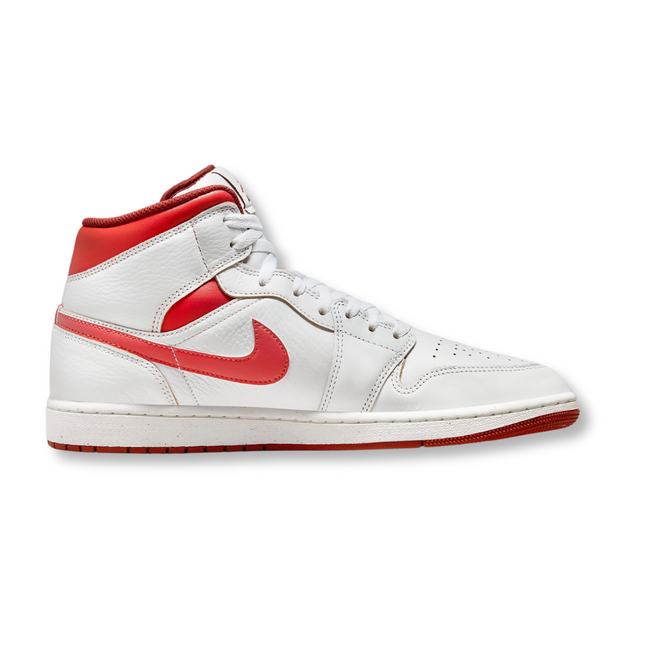 Nike Air Jordan 1 Mid SE - White Lobster Red