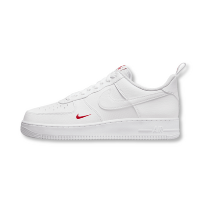 Nike Air Force 1 '07 'White University Red'