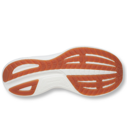 Saucony Ride 18 White Gum Women's Running Sneakers Outsole Pattern