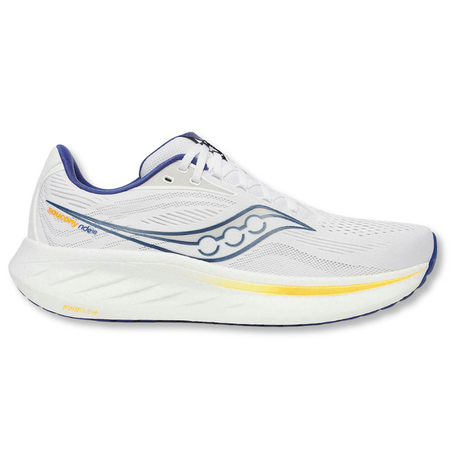 Saucony Ride 18 White Azurite (Men's)