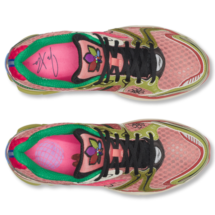 Saucony x Jae Tips Flowers Grow Uptown Progrid Triumph 4 Men's Lifestyle Sneakers Top View