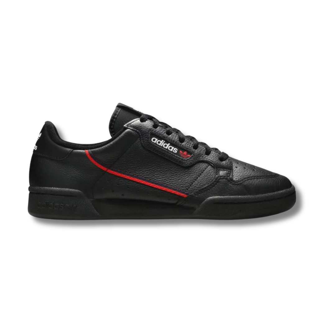 Adidas Continental 80 Black The Back Wall Sneakers