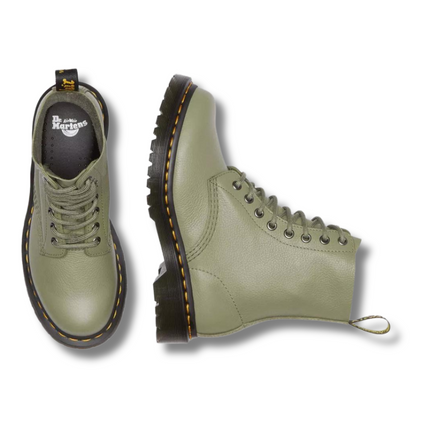 Dr. Martens 1460 Pascal Virginia Boots - Muted Olive