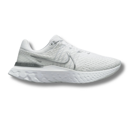 Nike Infinity React 3 - White Silver