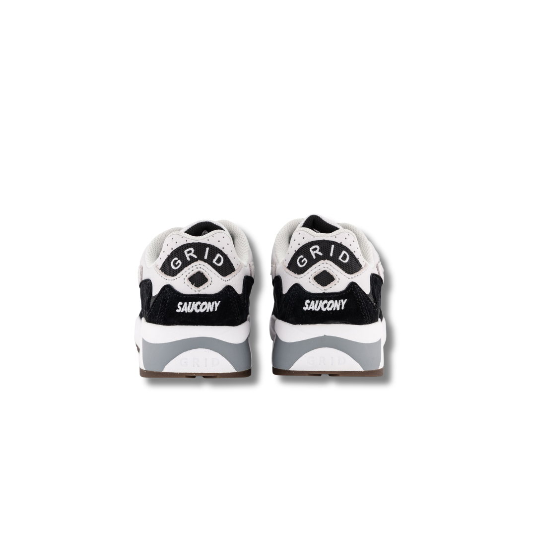 Saucony Grid Shadow 2 Grey Black White The Back Wall
