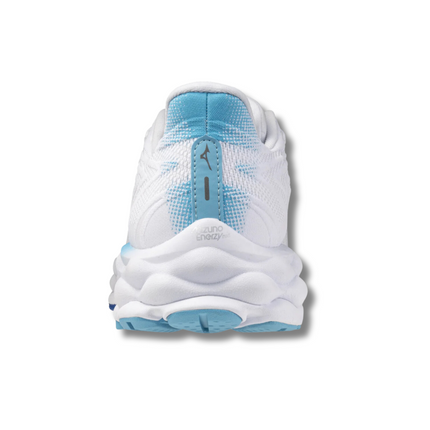 Mizuno Wave Sky 8 (Women's) - White Mugen Blue