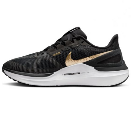 Nike Air Zoom Structure 25 - Black Metallic Gold