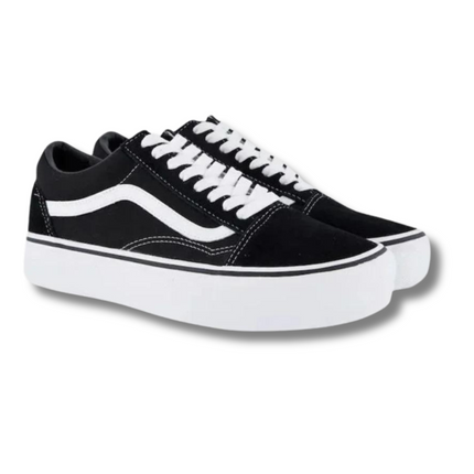 Vans Old Skool Platform - Black White