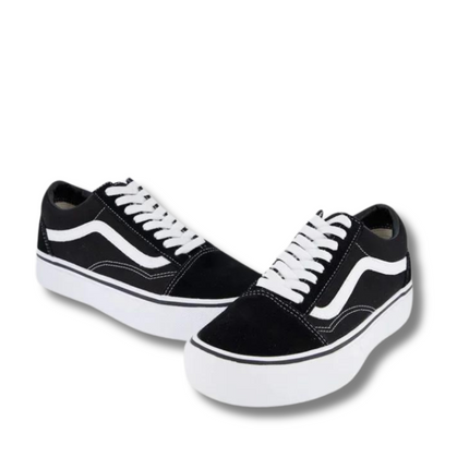 Vans Old Skool Platform - Black White