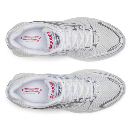 Saucony ProGrid Triumph 4 - White Silver