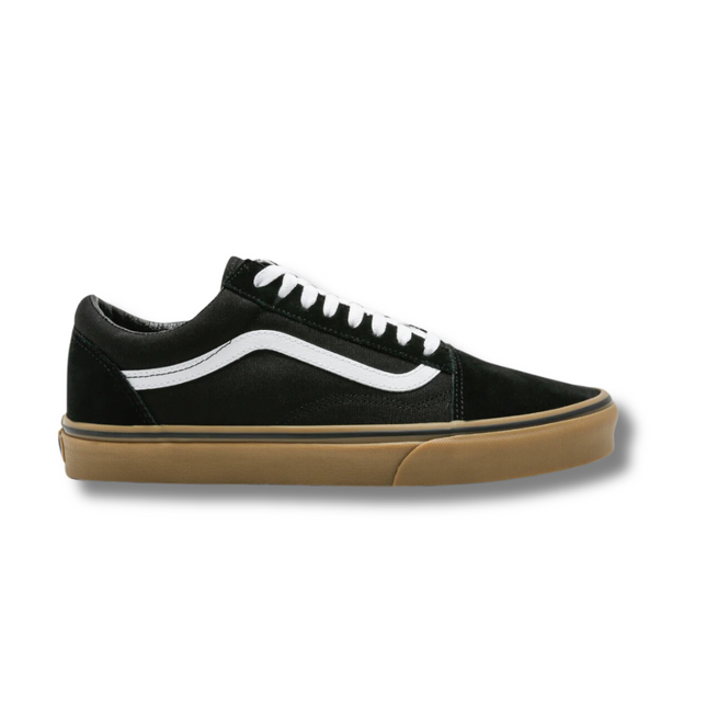 Vans Old Skool - Black Gumsole