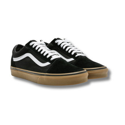 Vans Old Skool - Black Gumsole