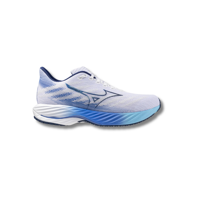 Mizuno Wave Rider 28 - White Estate Blue (Men's)