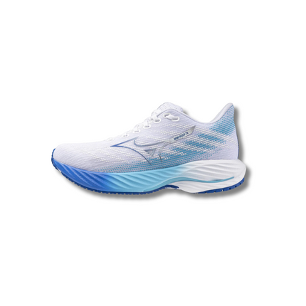 Mizuno Wave Rider 28 - White Mugen Blue