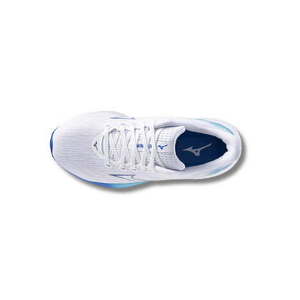 Mizuno Wave Rider 28 - White Mugen Blue