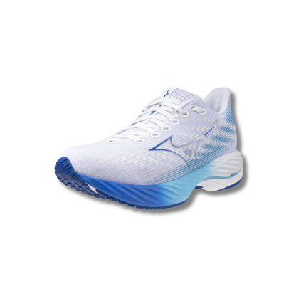 Mizuno Wave Rider 28 - White Mugen Blue