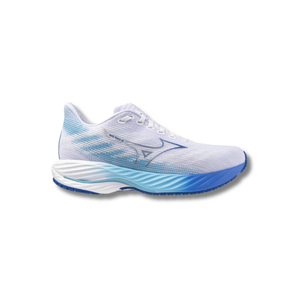 Mizuno Wave Rider 28 - White Mugen Blue