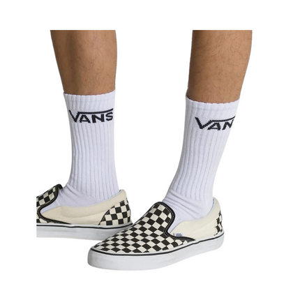 Vans Classic Crew Socks 3 Pack White US SIZE 6.5 - 9