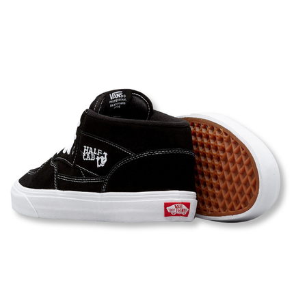 Vans Half Cab Black Men's Lifestyle Sneakers Heel Details