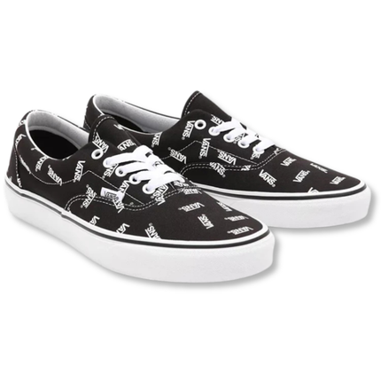Vans Era 'Allover Logo - Black White'