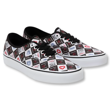 Vans Authentic Love Letters Women's Lifestyle Sneakers Side Angle