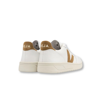 VEJA V-10 Leather - White Camel