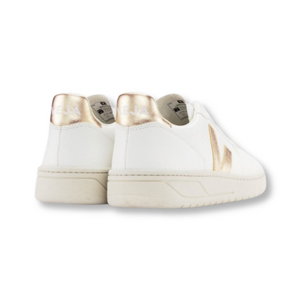 VEJA V-10 Leather - White Platine