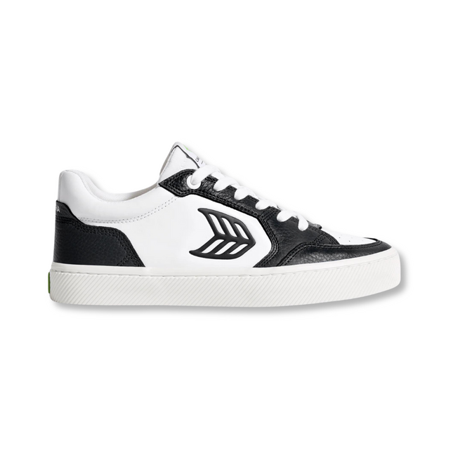 Cariuma Vallely Premium Leather - White Black