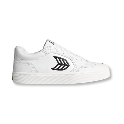 Cariuma Vallely Premium Leather - White Black