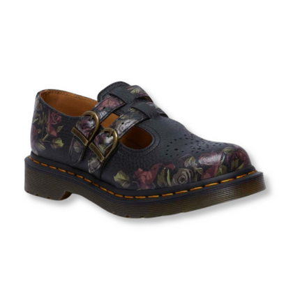 Dr. Martens 8065 Mary Jane - Black Decayed Roses