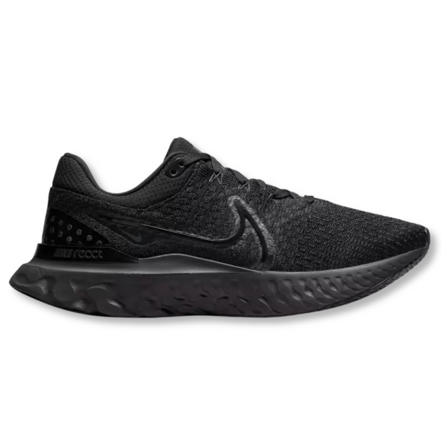 Nike React Infinity Run Flyknit 3 - Triple Black (Men's)