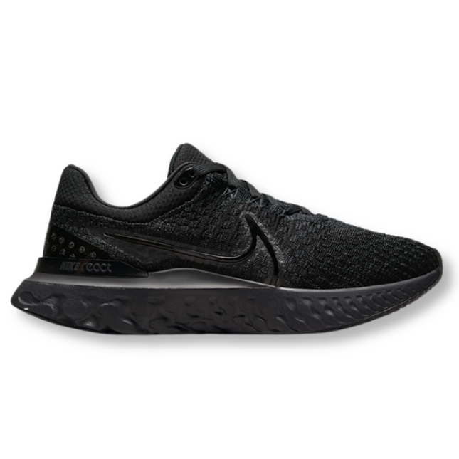 Nike React Infinity Run Flyknit 3 - Triple Black (Women's)