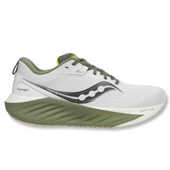 Saucony Triumph 22 White Olivine