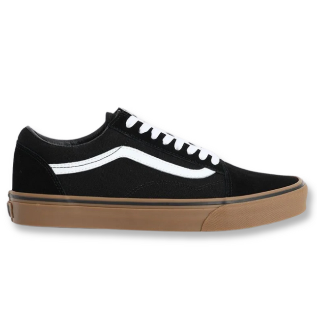 Vans Old Skool - Black Gumsole