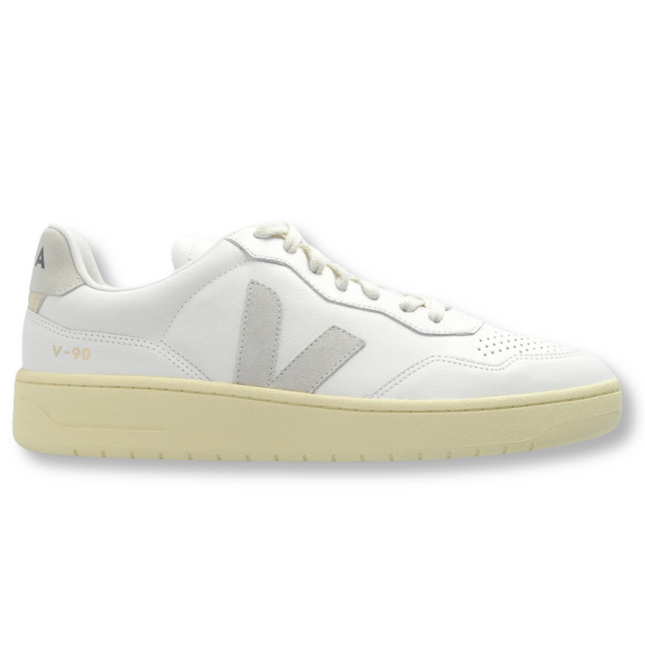 VEJA V-90 O.T Leather Extra White Natural