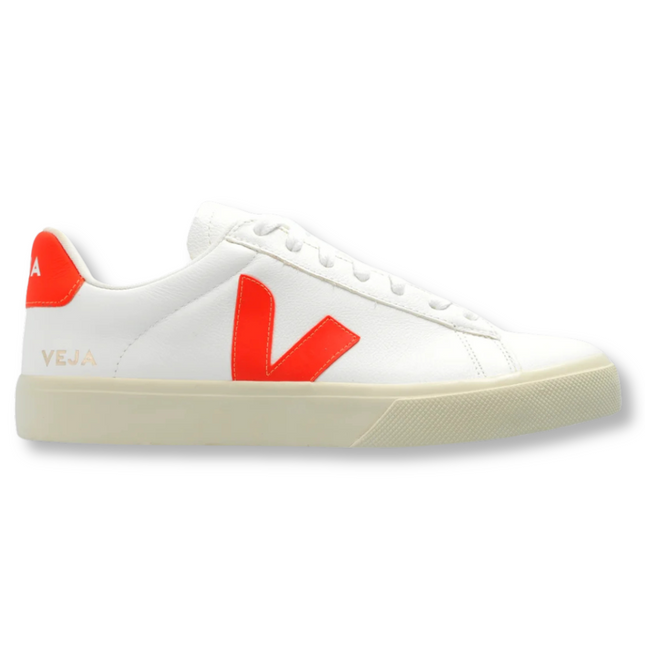 VEJA Campo - White Orange Fluo