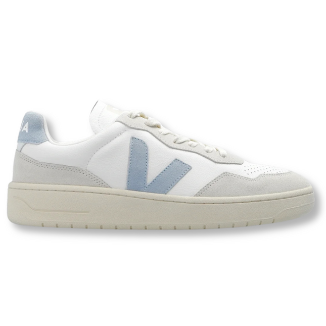 VEJA V-90 O.T. Leather - Extra White Steel