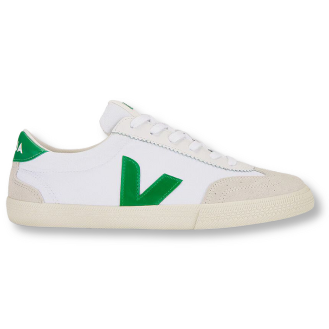 Veja Volley Canvas - White Emeraude