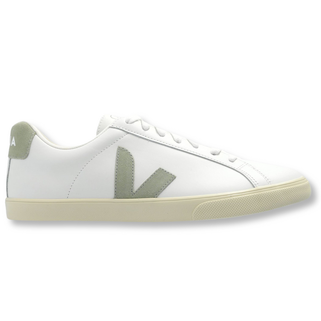 Veja Esplar Logo Leather Extra White / Clay