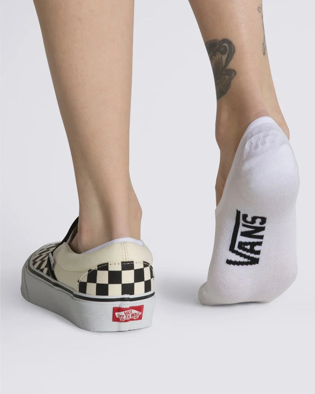 Vans Classic Canoodle Sock 3 Pack (7-10) "White Black"