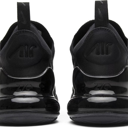 Nike Air Max 270 Black Women's Lifestyle Sneakers Heel Details