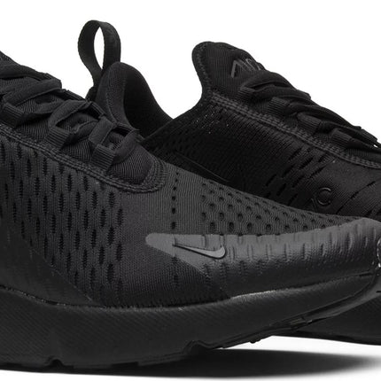 Nike Air Max 270 Black Women's Lifestyle Sneakers Side Angle