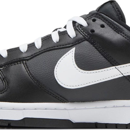 Nike Dunk Low Black White GS Kids Lifestyle Sneakers Side View