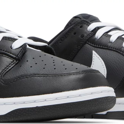 Nike Dunk Low Black White GS Kids Lifestyle Sneakers Side Angle